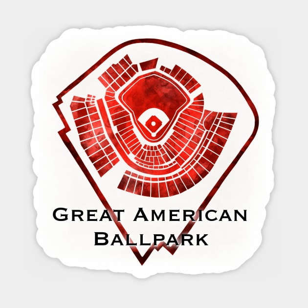 Take Me Out to the GABP Sticker by exentric-wren